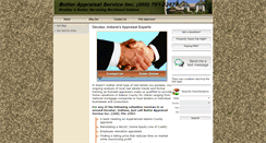 Desktop Screenshot of butlerappraisalservice.com